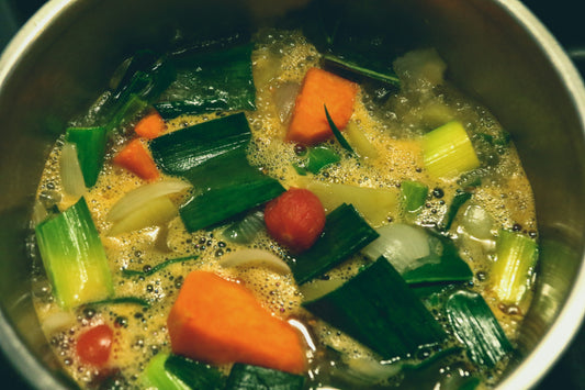 Evening Restore Vegetable Soup for Calm and Better Sleep